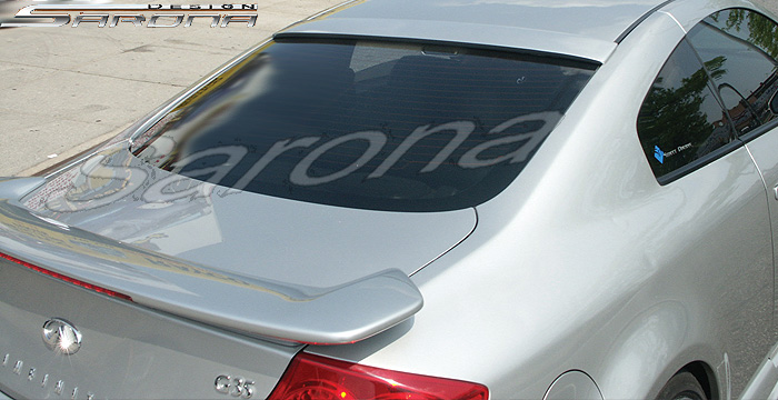 Custom 03-04 G35 Roof-wing # 65-81  Coupe Roof Wing (2003 - 2007) - $289.00 (Manufacturer Sarona, Part #IF-001-RW)